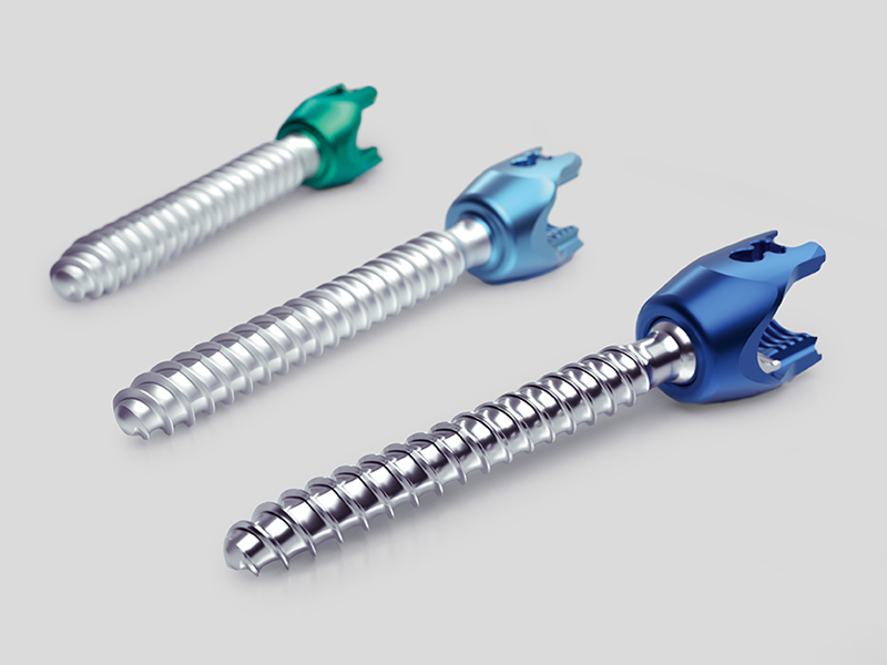 Three screws for thoracolumbar stabilization